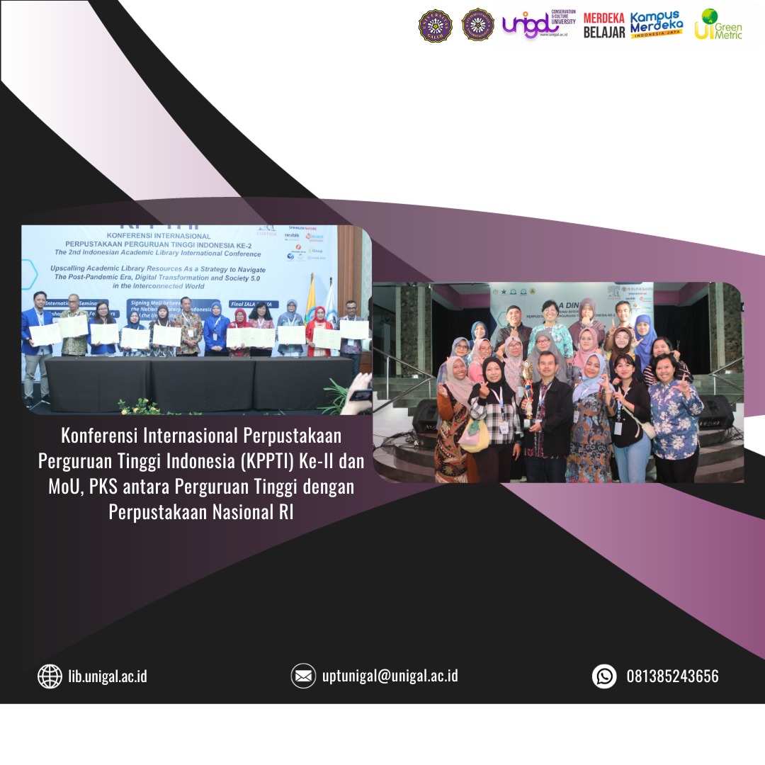Konferensi Internasional Perpustakaan Perguruan Tinggi Indonesia (KPPTI) yang ke-II